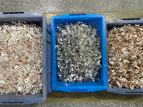 A Storage Bin of Manual Spot Welding Workshop