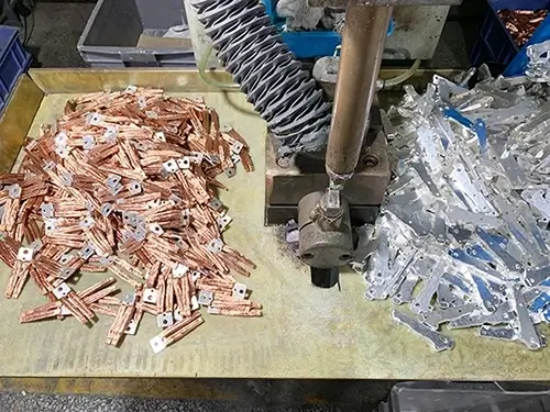 A Worktable of Manual Spot Welding
