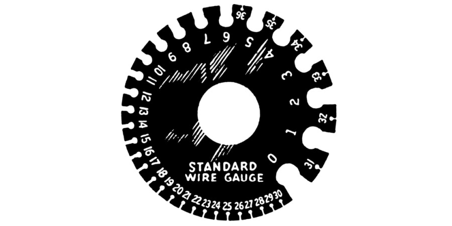A black circular tool labeled